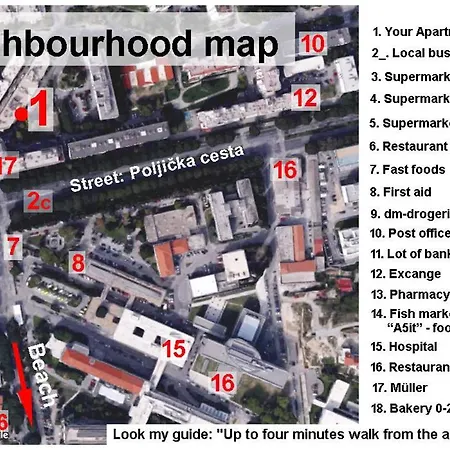 Апартаменти Eurit Shown In Detail